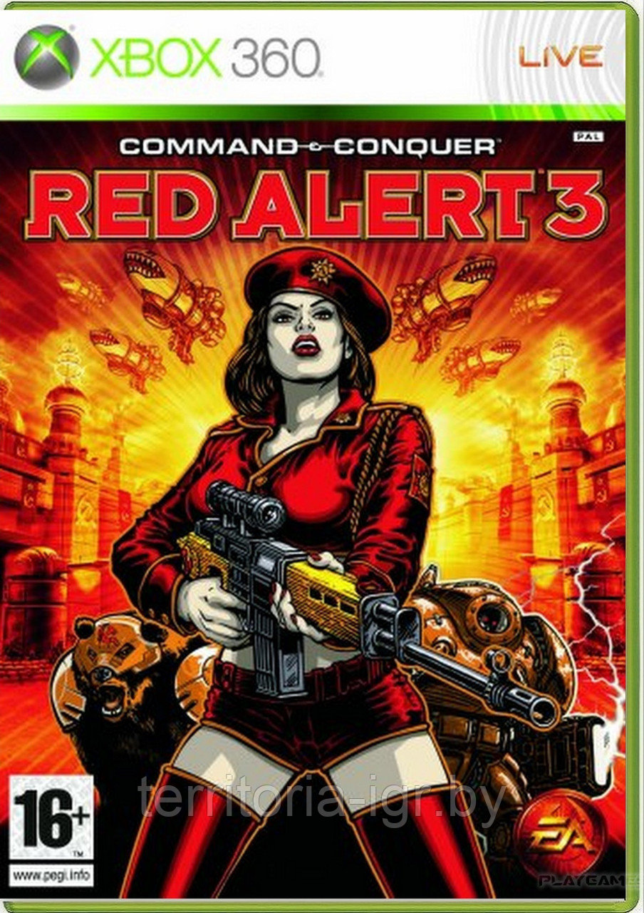 Command & Conquer Red Alert 3 Xbox 360 - фото 1 - id-p78308982