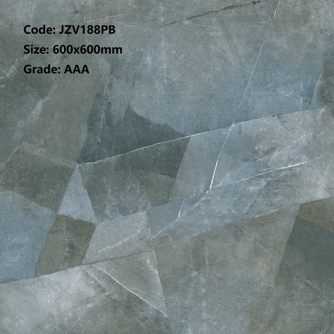 Плитка керамическая глазурованная 60 х 60 JZV188
