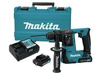 Аккум. перфоратор MAKITA HR 140 DWYE1 в кейсе + аксессуары (10.8 В, 2 акк., 1.5 А/ч Li-Ion, 1.0 Дж, вес 1.9