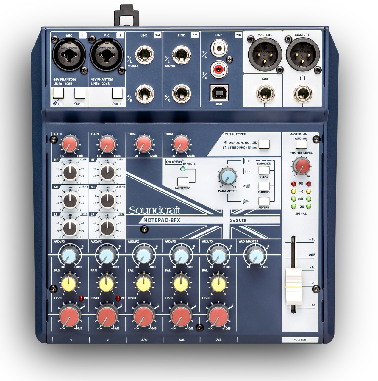 Микшерный пульт Soundcraft Notepad-8FX