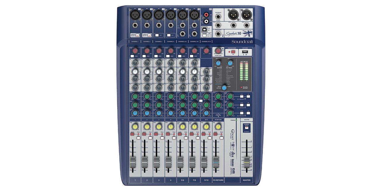 Микшерный пульт Soundcraft Signature 10