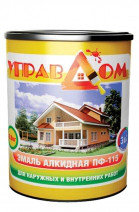 Эмаль алкидная ПФ-115 белый  УПРАВДОМ, фото 2