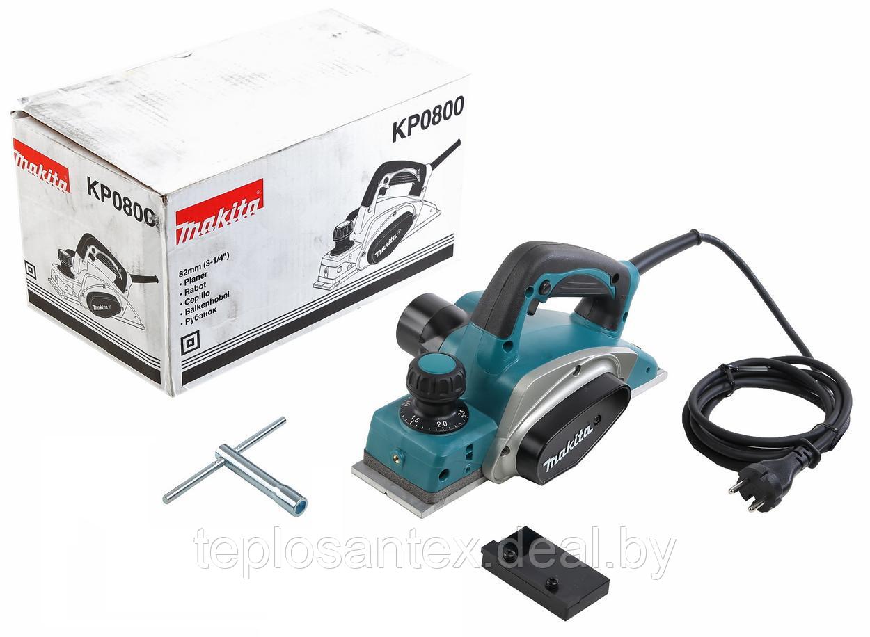 Рубанок электрический MAKITA KP 0800 в коробке (620 Вт, ширина до 82 мм, глубина до 2.5 мм) в Гомеле - фото 2 - id-p78355732