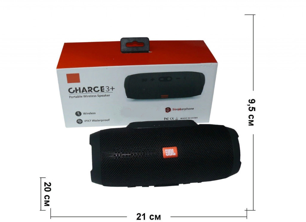 Портативная Bluetooth колонка JBL CHARGE 3 - фото 5 - id-p78144984