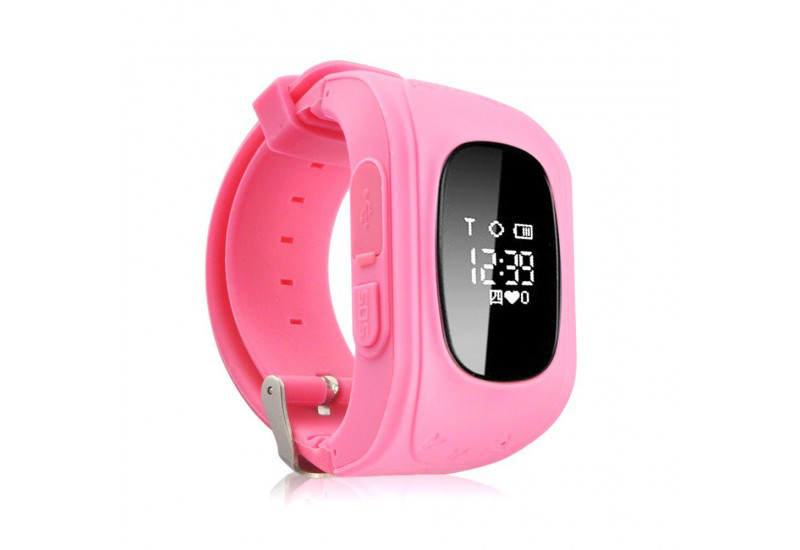 Часы Детские Умные Оригинальные Smart baby watch Q50 (розовый) - фото 3 - id-p78357186