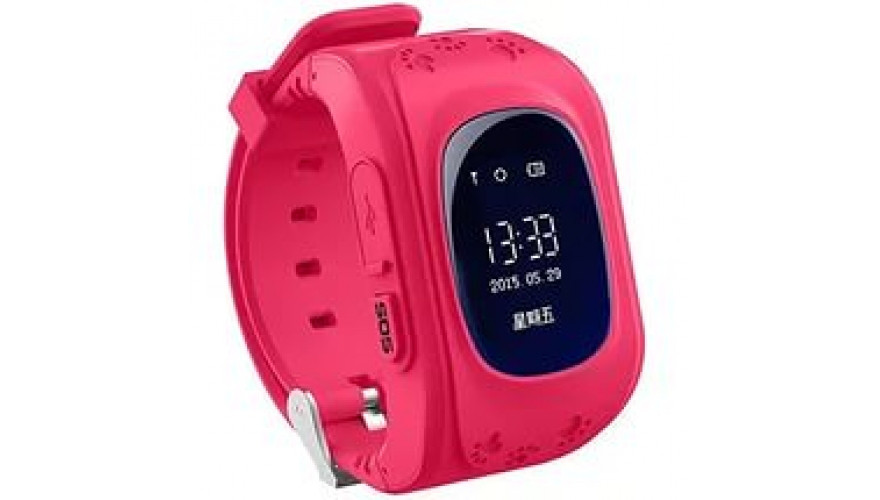 Часы Детские Умные Оригинальные Smart baby watch Q50 (розовый) - фото 4 - id-p78357186