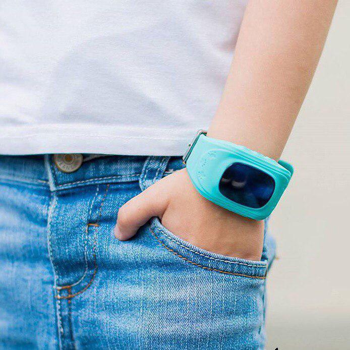 Детские умные часы Smart baby watch Q50 (голубые) - фото 7 - id-p78813939