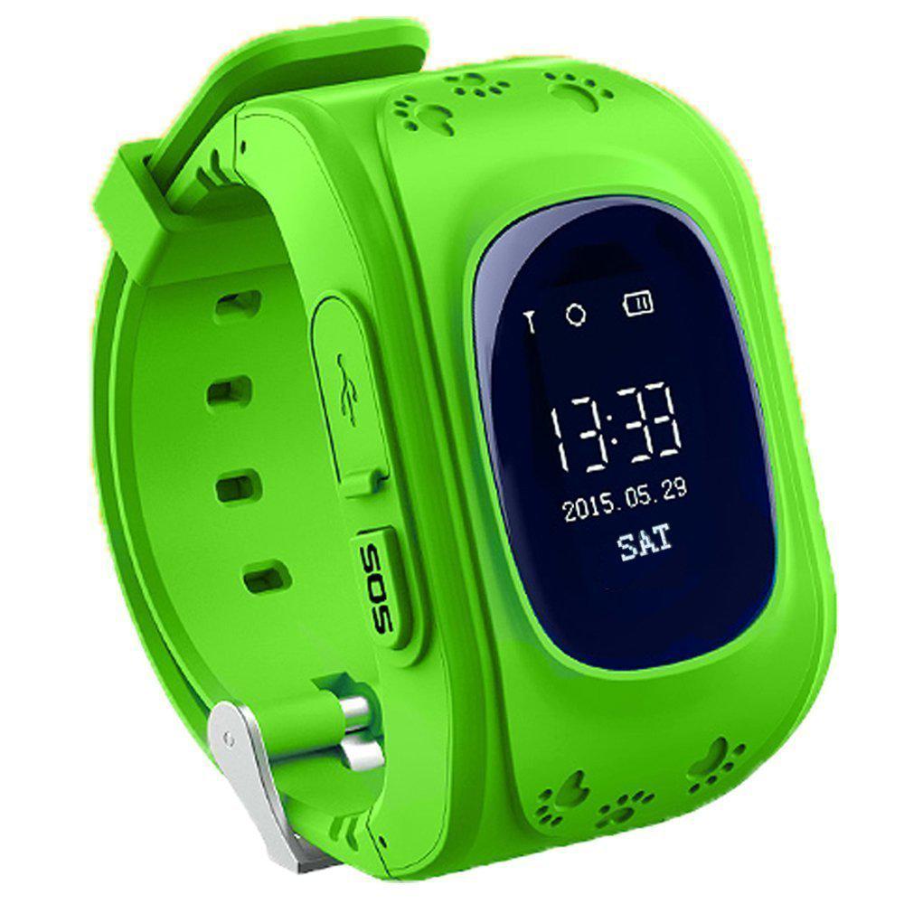Детские умные часы Smart baby watch Q50 (зеленые) - фото 5 - id-p78813942