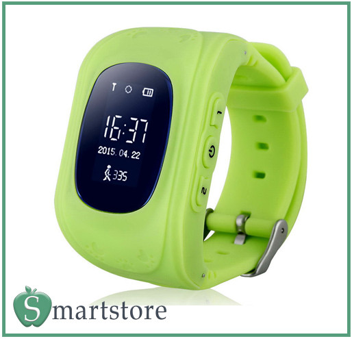Часы Детские Умные Оригинальные Smart baby watch Q50 (зеленый) - фото 1 - id-p78357203