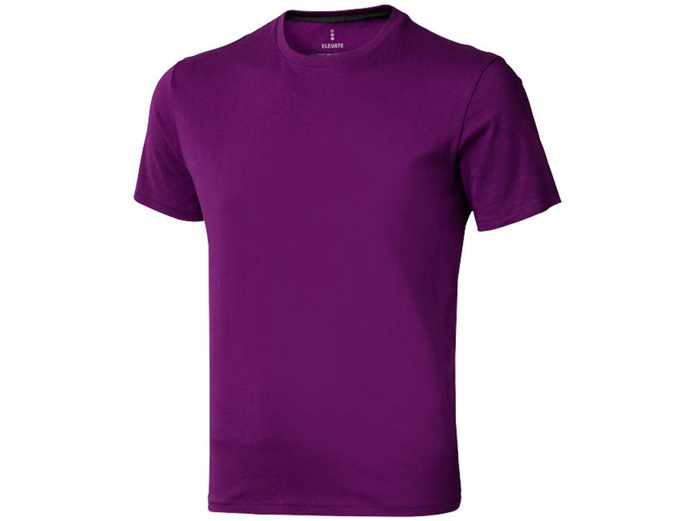Nanaimo мужская футболка с коротким рукавом, темно-фиолетовый - фото 1 - id-p78359744