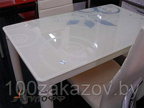 Стол обеденный стеклянный SIGNAL DAMAR  100/60/75