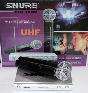 Shure SH-500 вокальная радиосистема (Радиомикрофон) - фото 3 - id-p78453126