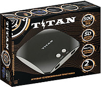 Игровая приставка Sega Magistr Titan 3 Black (500 встроенных игр, 8-16 bit, 2 дж.)