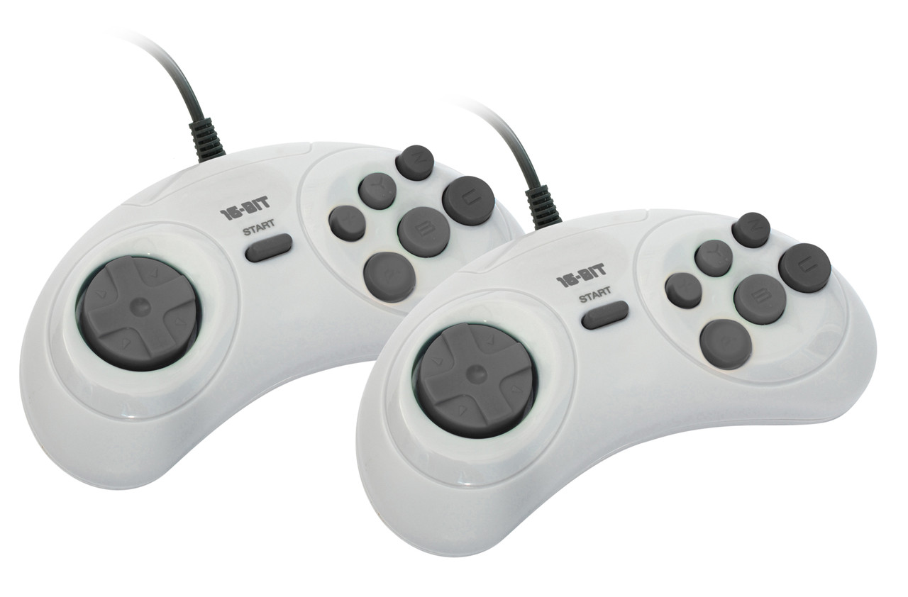 Игровая приставка Sega Magistr Titan 3 White (500 встроенных игр, 8-16 bit, 2 дж.) - фото 5 - id-p78496275