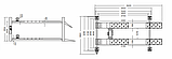 Подъемник 4-х стоечный, 5,5т, для сход-развала, с траверсой 2.5т, 380В, фото 2