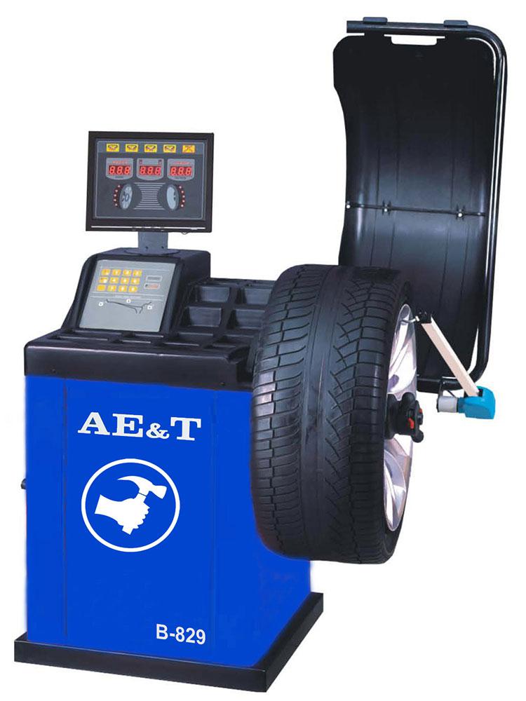 Стенд балансировочный колес до 65кг, 10-24" для литых колес, автоввод 3 параметров