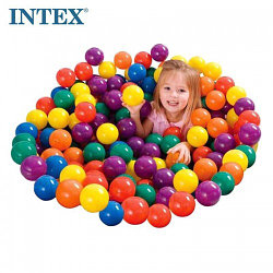 Набор шариков мячей для игровых центров INTEX FUN BALLZ