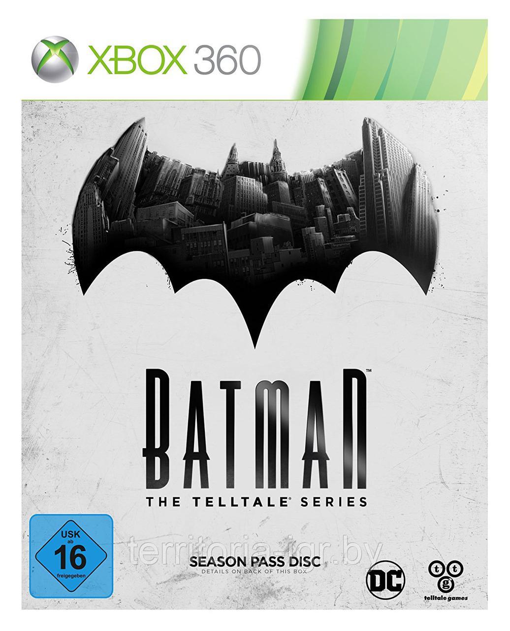 Batman: The Telltale Series - Season Pass Disc Xbox 360 - фото 1 - id-p54960335