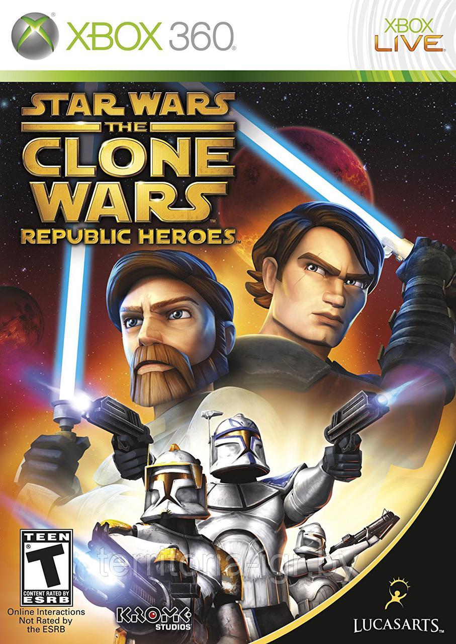 Star Wars: The Clone Wars Republic Heroes Xbox 360 - фото 1 - id-p78537565