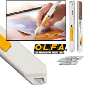 Нож OLFA OL-TS-1 с ограничителем (Япония), фото 2