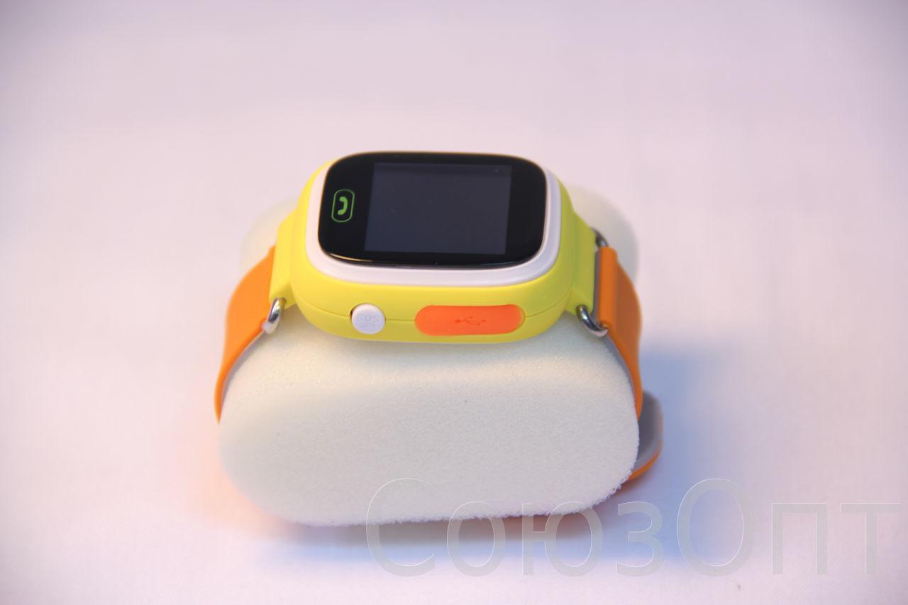 Часы Детские Умные Оригинальные Smart Baby Watch Q80 (оранжевый) - фото 7 - id-p78538030
