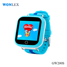 Детские умные часы Smart Baby Watch Q90 (GW200S) (голубые), фото 2
