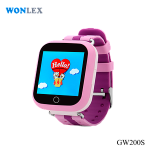 Часы Детские Умные Оригинальные Smart Baby Watch Q90 (GW200S) (фиолетовый), фото 2