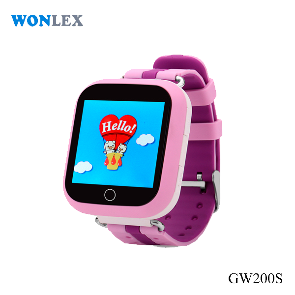 Детские умные часы Smart Baby Watch Q90 (GW200S) (фиолетовые) - фото 3 - id-p78827090