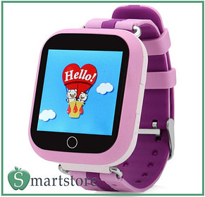 Часы Детские Умные Оригинальные Smart Baby Watch Q90 (GW200S) (фиолетовый), фото 2
