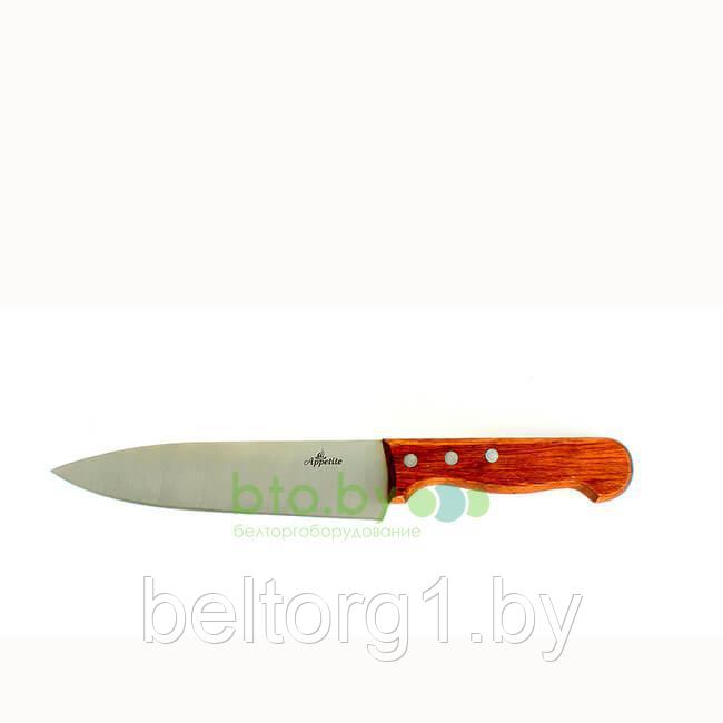 Нож нержавейка поварской 17.5 см - фото 1 - id-p77733119