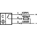 Емкостной датчик CSB AC81A5-31P-10-LZS4, полный аналог ifm KI5085, фото 2