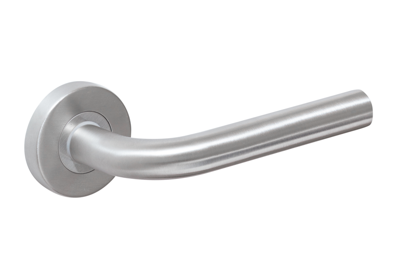 Ручки дверные INOX4 арт.010843406 LOCKSTYLE (ЛОКСТАЙЛ) , материал - нержавеющая сталь