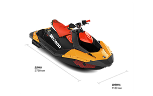 Гидроцикл BRP SPARK 3UP 900 HO ACE TRIXX, фото 2
