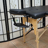 Массажный стол 2-х секционный деревянный Atlas Sport