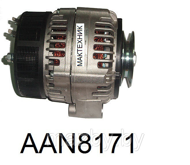 AAN5730 Генератор МАЗ-4370 Евро-3 ISKRA AAN8171 (аналог AAN 5730, AAN 5595 ) 100A, 28В - фото 2 - id-p79191650