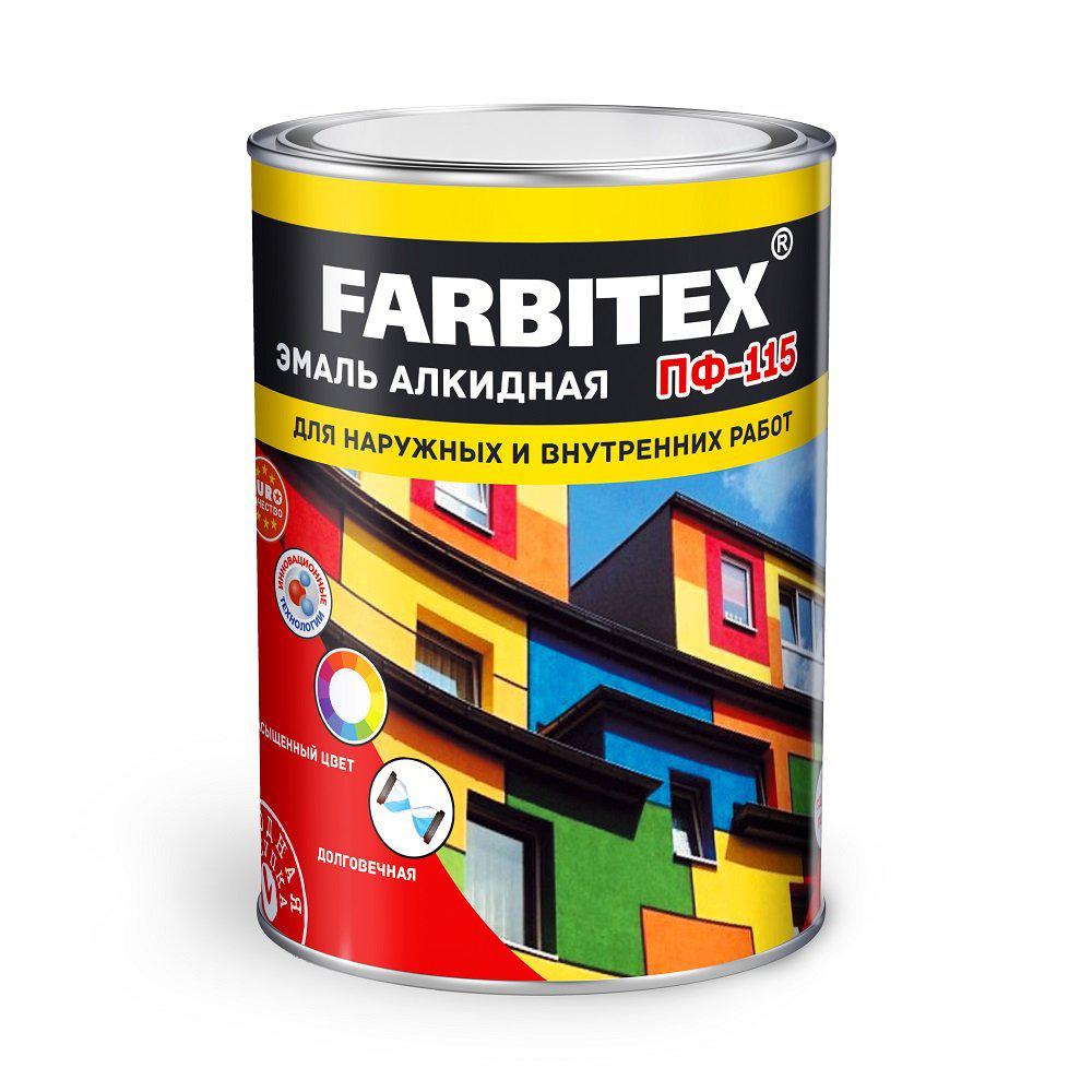 Эмаль алкидная ПФ-115 хаки   FARBITEX