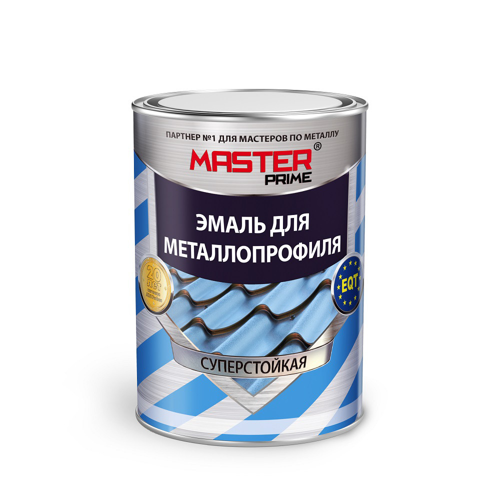 Эмаль для металлопрофиля RAL 3003 рубиново-красный   FARBITEX ПРОФИ MASTER