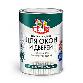 Эмаль для окон и дверей белый  OLECOLOR