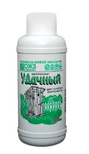 ВК20 Удачный БИО для туалетов, 0,5л