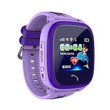 Детские умные часы водонепроницаемые Smart Baby Watch GW400S (фиолетовые), фото 3