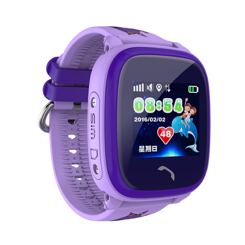 Часы Детские Умные Оригинальные Водонепроницаемые Smart Baby Watch GW400S (фиолетовый) - фото 5 - id-p78595912