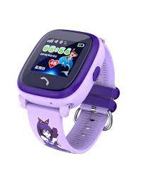 Детские умные часы водонепроницаемые Smart Baby Watch GW400S (фиолетовые) - фото 3 - id-p78830454