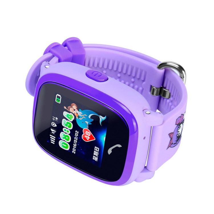 Часы Детские Умные Оригинальные Водонепроницаемые Smart Baby Watch GW400S (фиолетовый) - фото 4 - id-p78595912