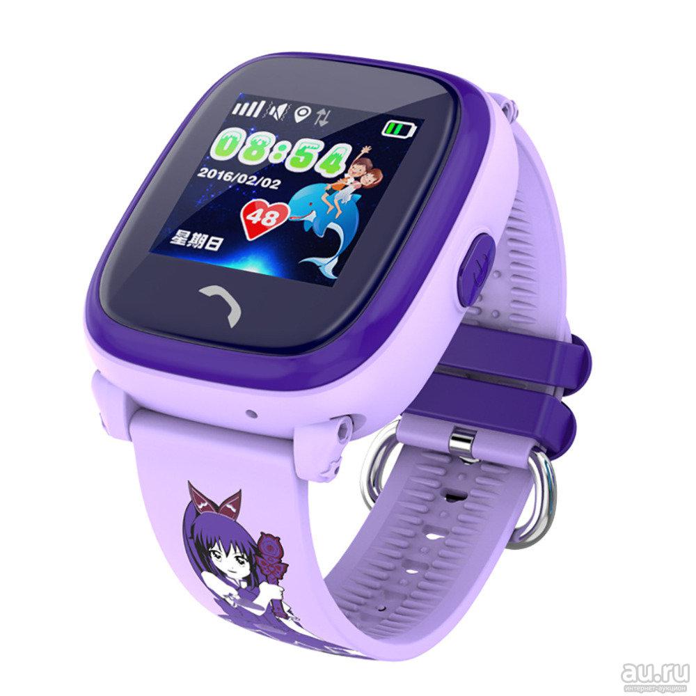 Часы Детские Умные Оригинальные Водонепроницаемые Smart Baby Watch GW400S (фиолетовый) - фото 6 - id-p78595912