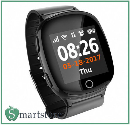 Часы-телефон Оригинальный Smart Age Watch EW100S (черный), фото 2