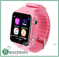 Часы телефон с GPS Smart Watch X10 (V7K) (розовый)
