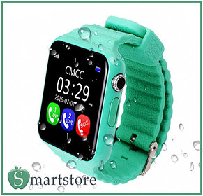 Часы телефон с GPS Smart Watch X10 (V7K) Зеленый, фото 2