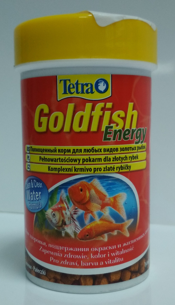 Tetra Goldfish Energy 100 мл - корм для золотых рыбок (палочки) - фото 1 - id-p78598405