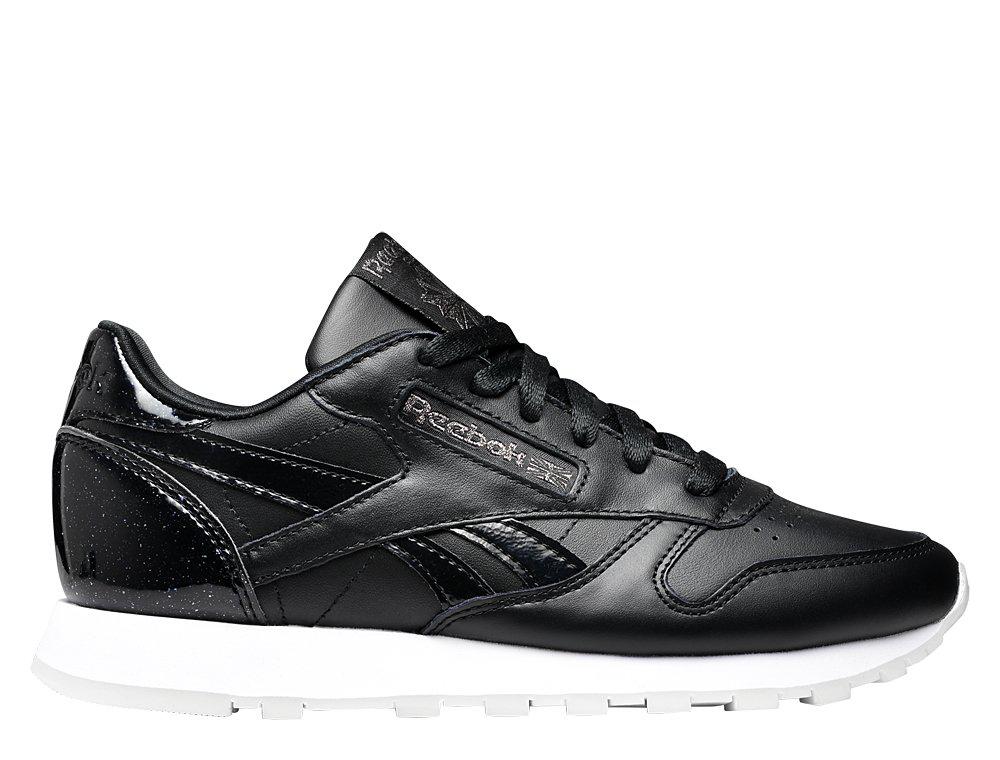 Кроссовки Reebok Classic Leather L "Pearl-Black" - фото 5 - id-p78602472