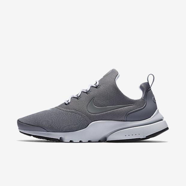 Кроссовки Nike PRESTO FLY СЕРЫЕ - фото 1 - id-p78602507